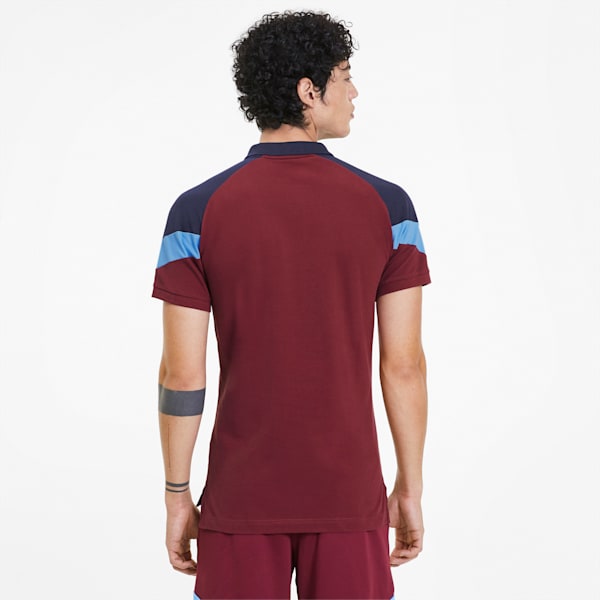 Manchester City FC Iconic MCS Men's Polo, Cordovan, extralarge
