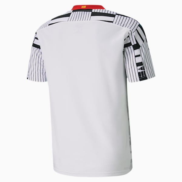 Ghana Home Replica Men's Jersey, Puma White-Puma Black