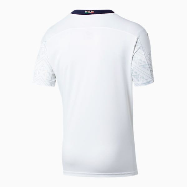 FIGC Away Replica Jersey, Puma White-Peacoat, extralarge