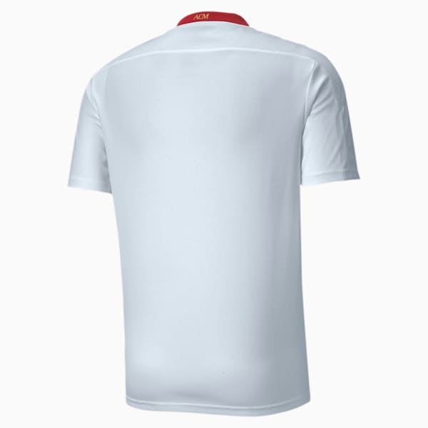 AC Milan Men's Away Replica Jersey, Puma White-Tango Red, extralarge