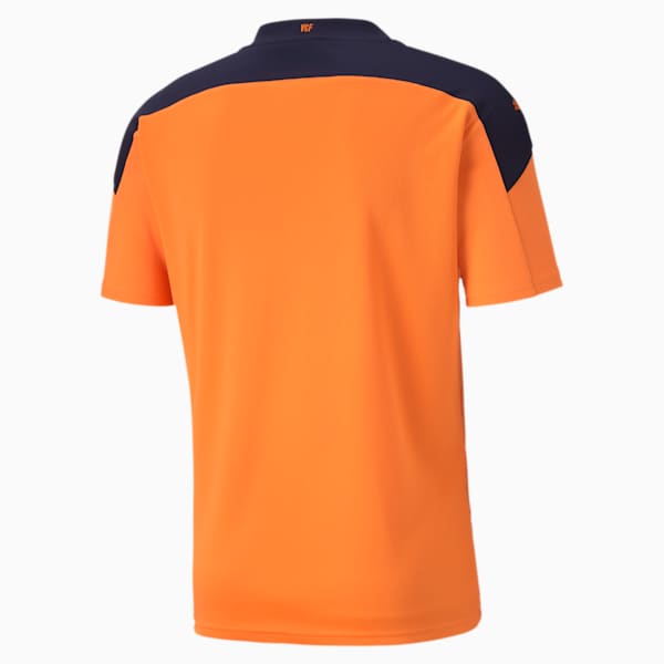 Valencia CF Away Replica Men's Jersey, Vibrant Orange-Peacoat