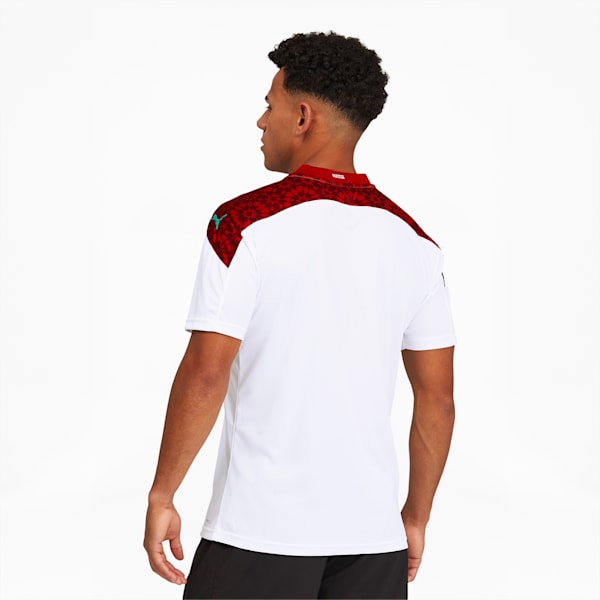 Morocco Men's Away Replica Jersey, Puma White-Pepper Green, extralarge