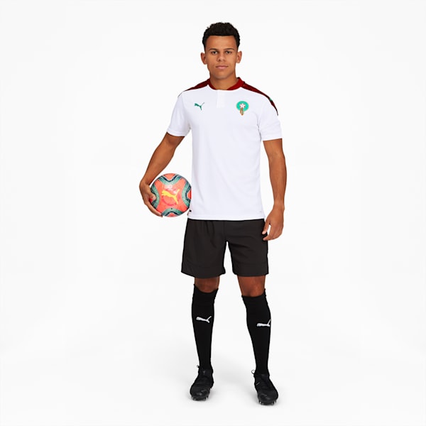 Morocco Men's Away Replica Jersey, Puma White-Pepper Green, extralarge