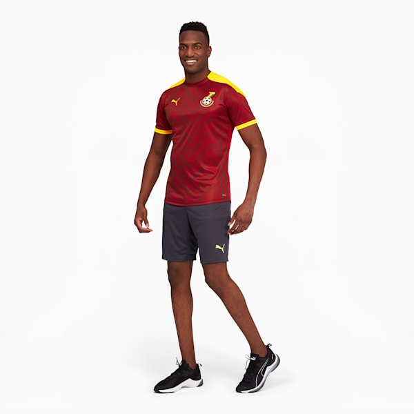 Ghana Men's Stadium Jersey, Chili Pepper-Dandelion, extralarge