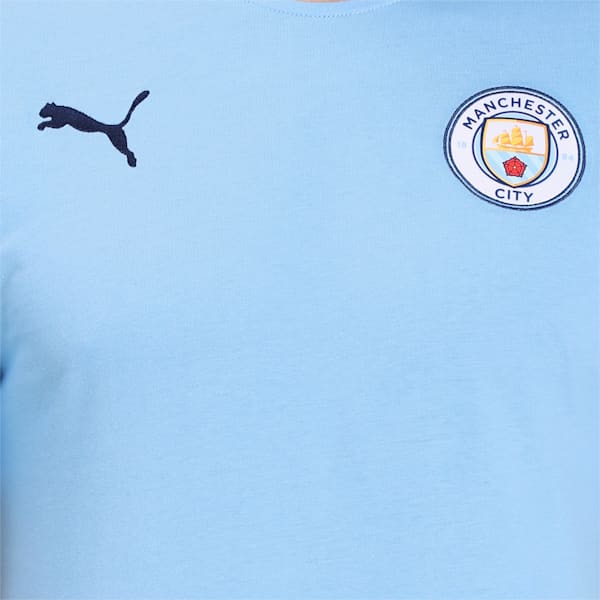 Manchester City Casuals Men's Football T-Shirt, Team Light Blue-Peacoat, extralarge-IND