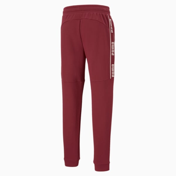 Pants BVB ftblCULTURE para hombre, Burgundy-Cyber Yellow, extralarge
