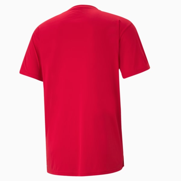 ACM Warm-up Men's Football Performance Fit T-shirt, Tango Red -Puma Black, extralarge-IND