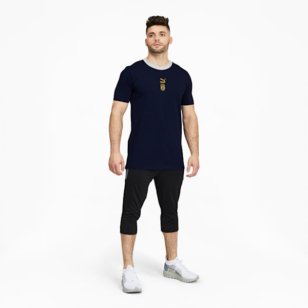 FIGC TFS Men's Football Tee, Peacoat-Team Power Blue, extralarge