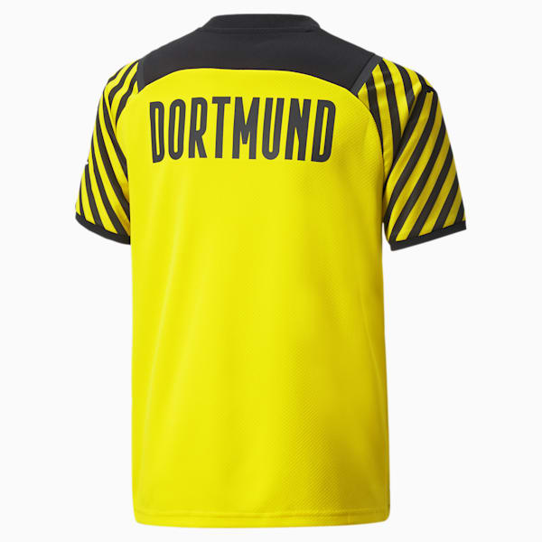 Réplica de camiseta de local BVB para junior, Cyber Yellow-Puma Black