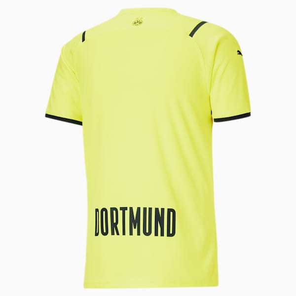 Maillot Homme BVB Cup Replica 21/22, Safety Yellow-Puma Black