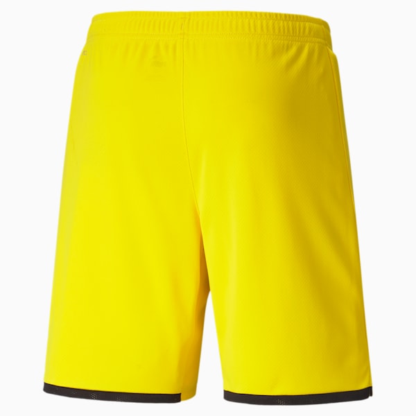 BVB Replica Men's Football Shorts, Cyber Yellow-Puma Black