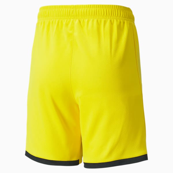 BVB Replica Soccer Shorts JR, Cyber Yellow-Puma Black