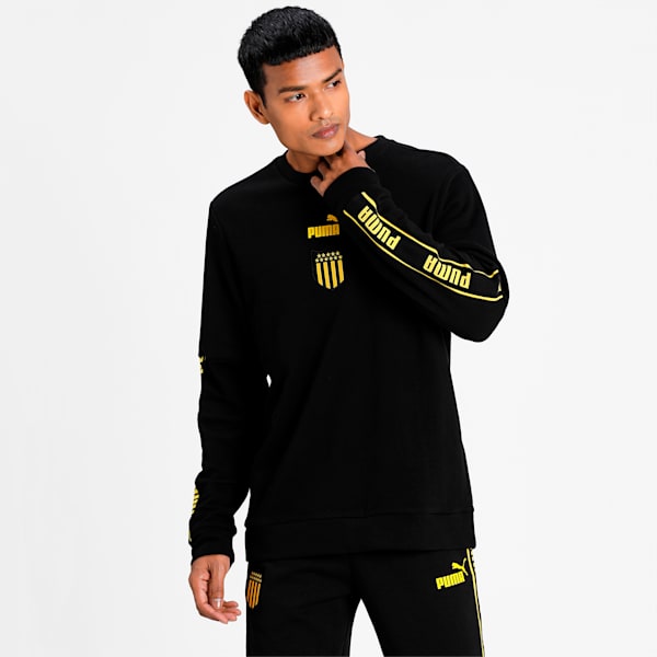Peñarol FtblCulture Men's Football Sweater, Puma Black, extralarge-IND