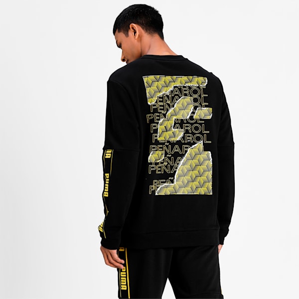 Peñarol FtblCulture Men's Football Sweater, Puma Black, extralarge-IND