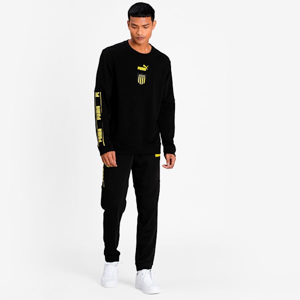 Peñarol FtblCulture Men's Football Sweater, Puma Black, extralarge-IND
