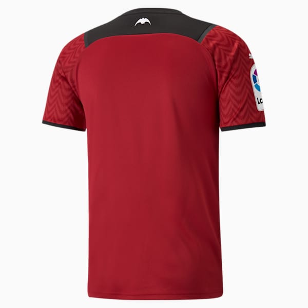 Valencia CF Away Replica Men's Jersey, Rio Red-Puma Black, extralarge