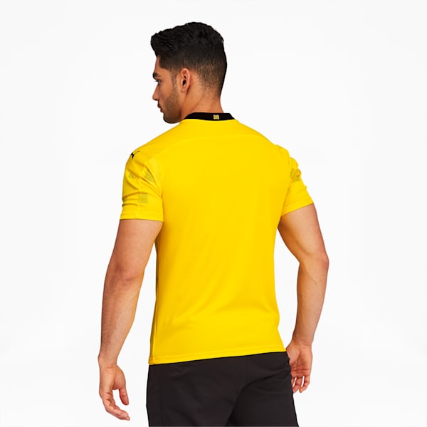 BVB Cup Men's Replica Jersey, Cyber Yellow-Puma Black, extralarge