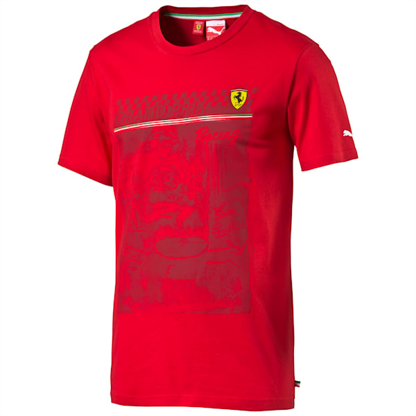 Scuderia Ferrari Graphic Men's T-Shirt, rosso corsa, extralarge-IND
