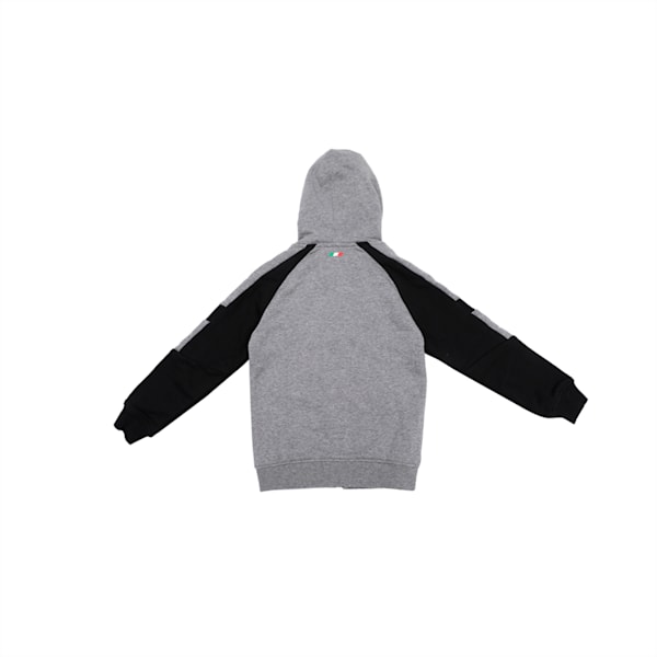 Ferrari  Kids' Hooded Sweat Jacket, Medium Gray Heather, extralarge-IND