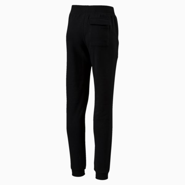 Scuderia Ferrari Boys' Sweatpants JR, Cotton Black, extralarge