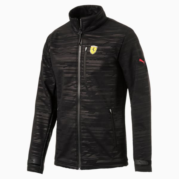 Ferrari Softshell Jacket, Puma Black, extralarge