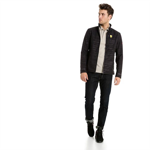 Ferrari Softshell Jacket, Puma Black, extralarge