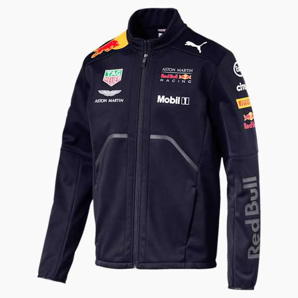 Red Bull Racing Men's Team Softshell, NIGHT SKY, extralarge