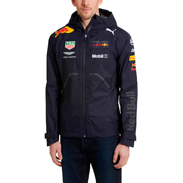Red Bull Racing Men's Team Rain Jacket, NIGHT SKY, extralarge