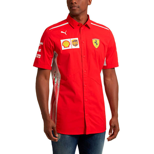 Scuderia Ferrari Men's Team Shirt, Rosso Corsa, extralarge