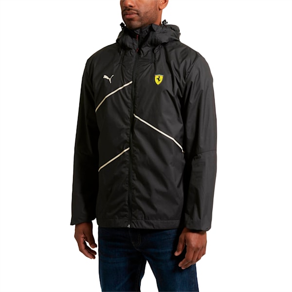 Ferrari NightCat Men's Lightweight Jacket, Puma Black, extralarge