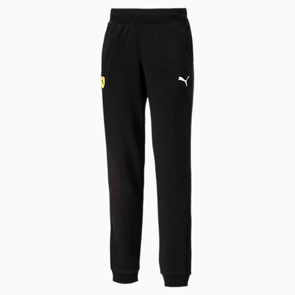 Scuderia Ferrari Boys' Sweatpants JR, Puma Black, extralarge