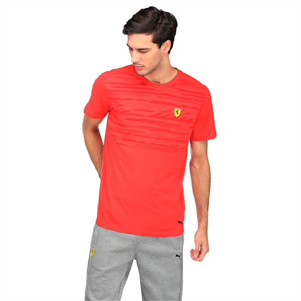 Scuderia Ferrari T-Shirt, Rosso Corsa, extralarge-IND