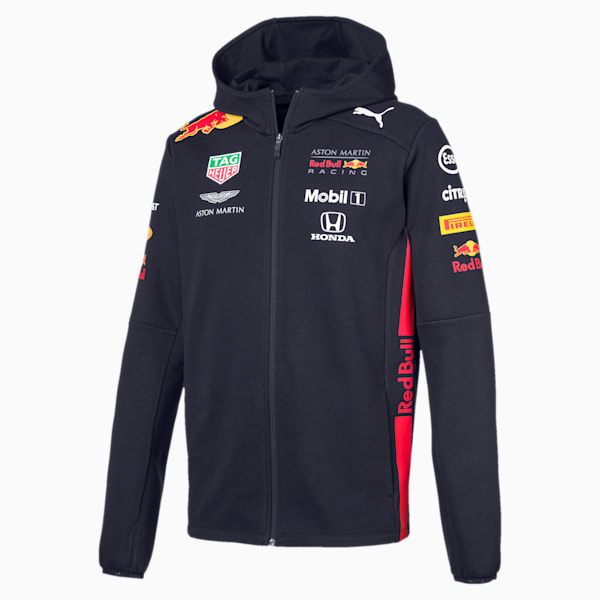 Red Bull Racing Men’s Hooded Sweat Jacket, NIGHT SKY, extralarge