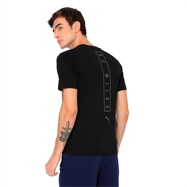 AC Milan Men's T-Shirt, Puma Black, extralarge-IND