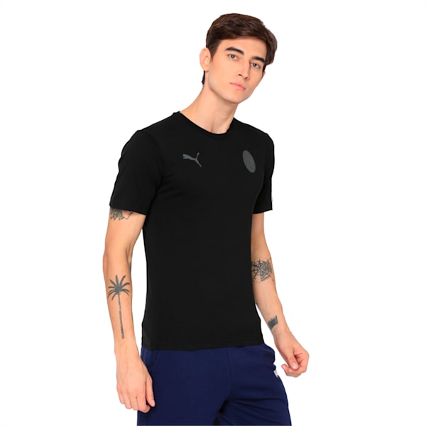 AC Milan Men's T-Shirt, Puma Black, extralarge-IND