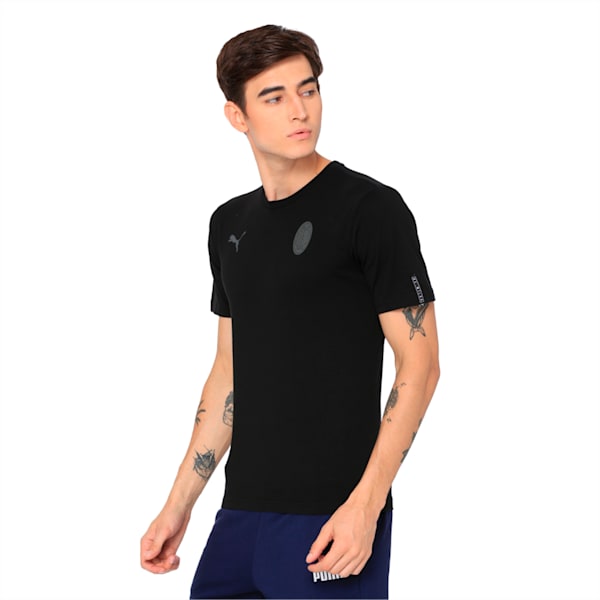 AC Milan Men's T-Shirt, Puma Black, extralarge-IND