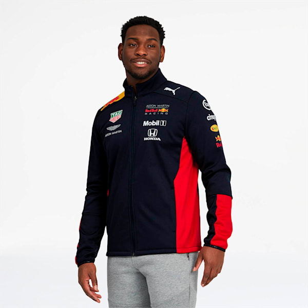 Puma Red Bull Racing Team Softshell Veste Blauw Homme Red Bull Racing Team  Softshell