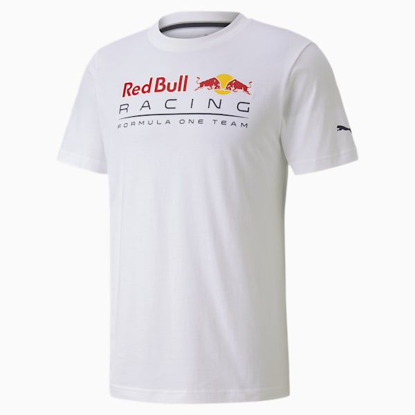 Playera Red Bull Racing Logo para Hombre, Puma White, extralarge