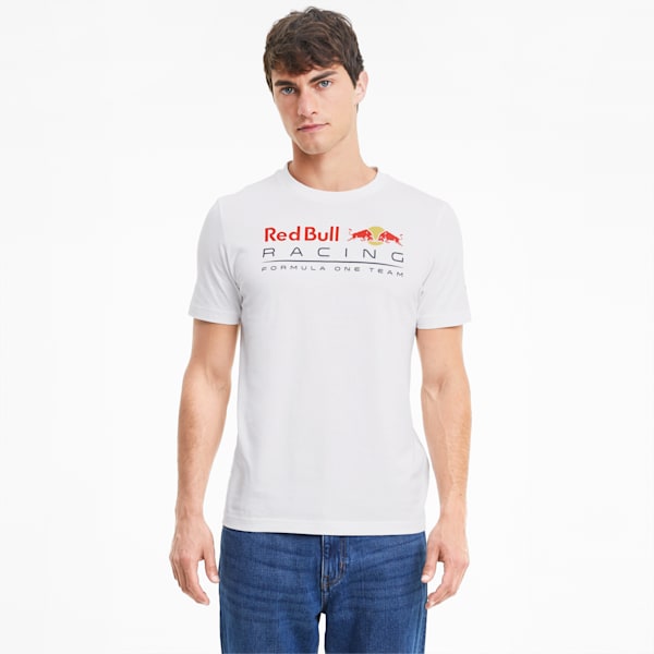 Playera Red Bull Racing Logo para Hombre, Puma White, extralarge