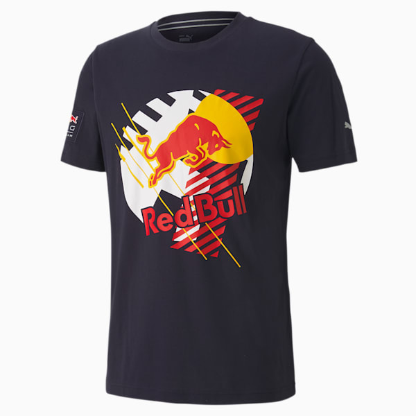 Red Bull Racing Dynamic Bull Men's Tee, NIGHT SKY, extralarge