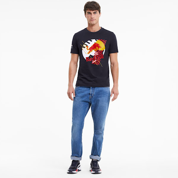 Red Bull Racing Dynamic Bull Men's Tee, NIGHT SKY, extralarge