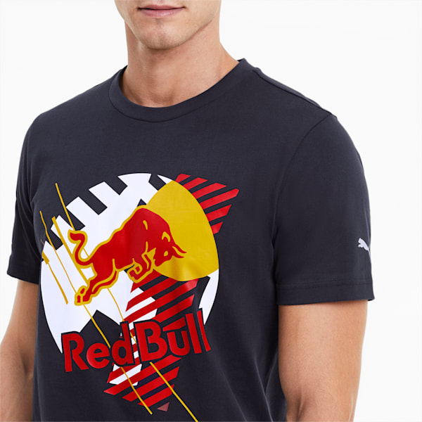 Puma Red Bull Racing Dynamic Bull Short Sleeve T-Shirt White