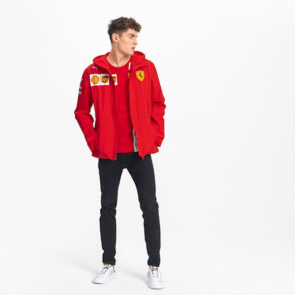 Scuderia Ferrari Men's Team Jacket, Rosso Corsa, extralarge