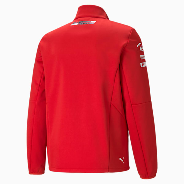 Scuderia Ferrari Men's Team Softshell, Rosso Corsa, extralarge