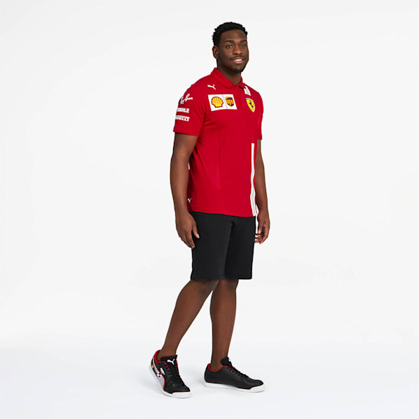 Polo Hombre Ferrari Team, Rosso Corsa, extralarge
