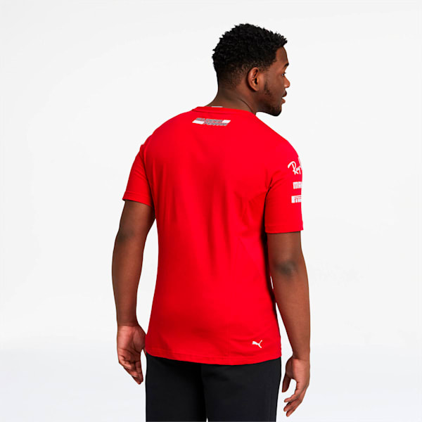 Scuderia Ferrari Men's Team Tee, Rosso Corsa, extralarge