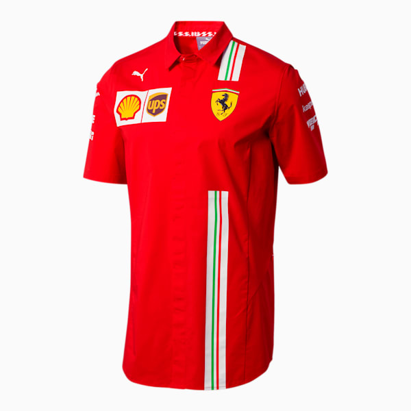 Scuderia Ferrari Men's Team Shirt, Rosso Corsa, extralarge