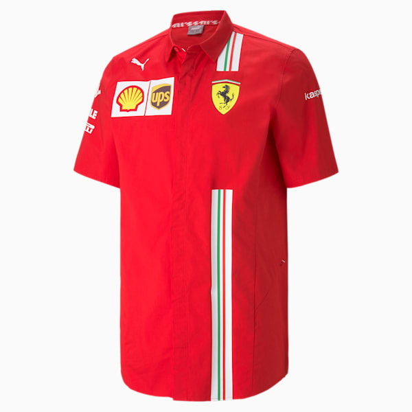 Scuderia Ferrari Men's Team Shirt, Rosso Corsa, extralarge