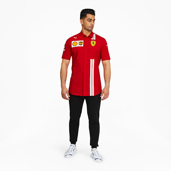 Scuderia Ferrari Men's Team Shirt, Rosso Corsa, extralarge