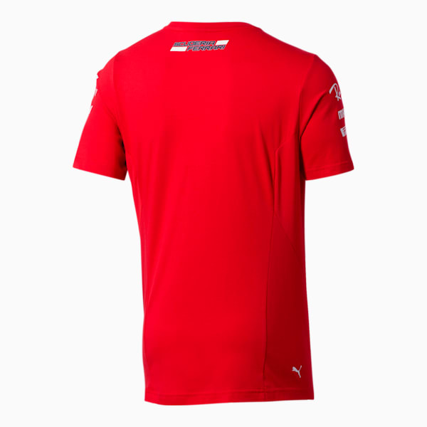 Scuderia Ferrari Leclerc Men's Replica Tee, Rosso Corsa, extralarge